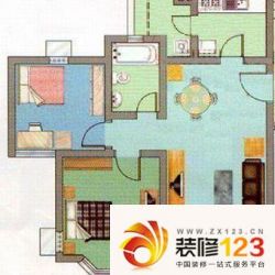 祈福新村康怡居户型图