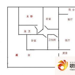 新世界花园康景台 3室 户型图 ...