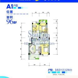 江南水都丽岛户型图