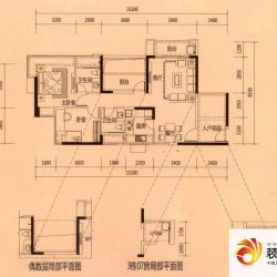 合正荣悦3/4栋01/07户型户型图 ...