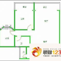 石峰街户型图2室户型图 2室2厅2 ...