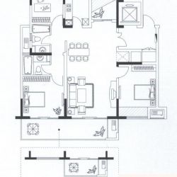 莱茵3户型图