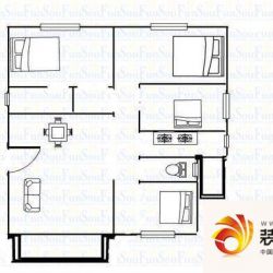 惠泽南苑 4室 户型图