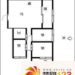 福霞小区 3室 户型图