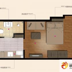 嘉和广场户型图35.65-43.04户型  ...