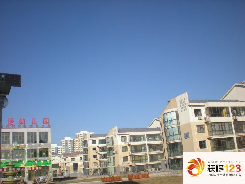 龙源小区外景图三期鸟瞰图 .