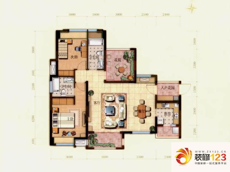 长沙华润凤凰城华润凤凰城b3户型户型图.