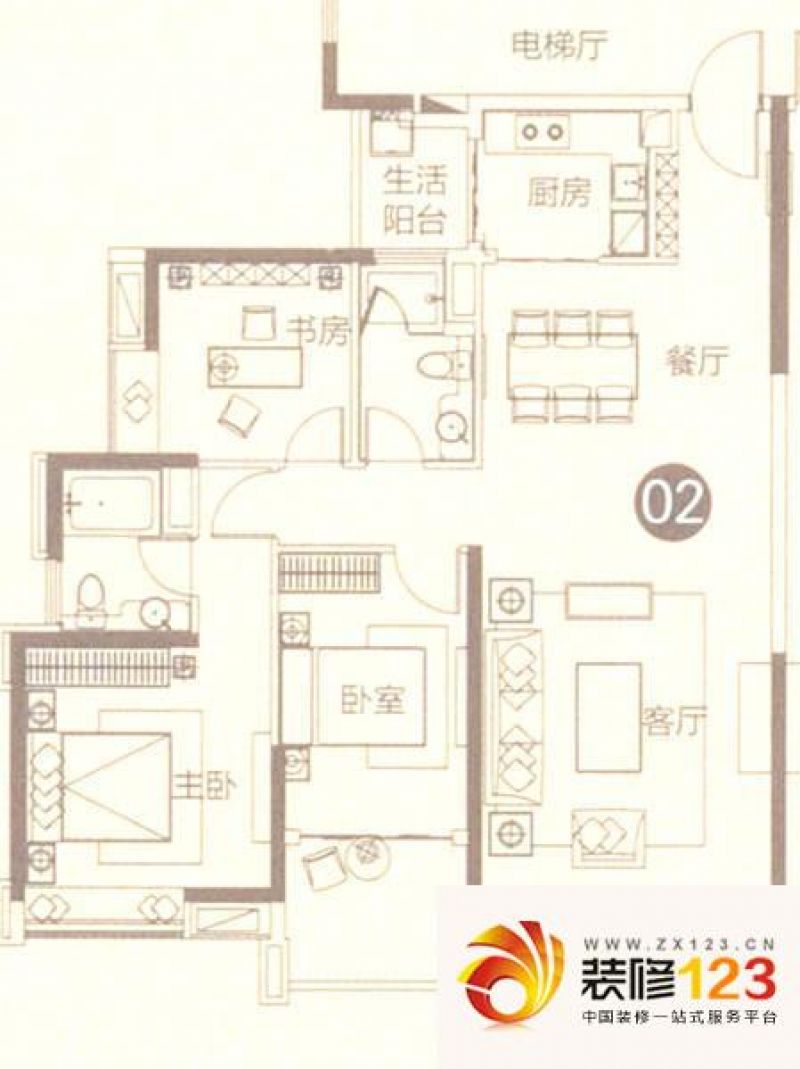 广州保利东江首府保利东江首府a5-3栋户型图.