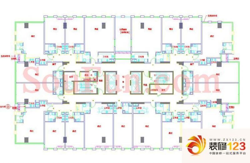 南京利奥大厦利奥大厦户型图户型a1 图片大全-我的小区-南京装修123网