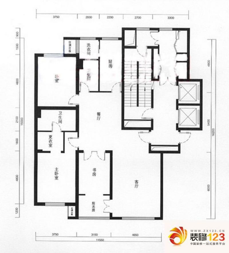 里仁花园三期户型图46,47,48.