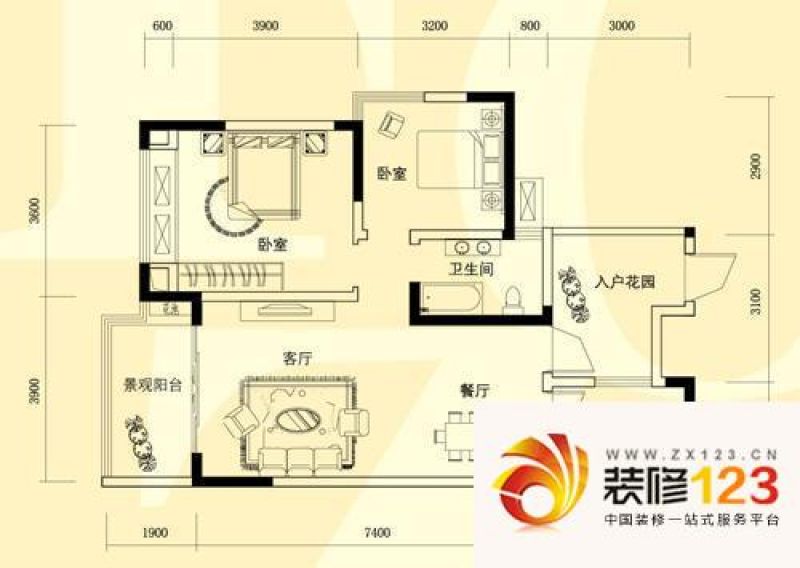 重庆富洲新城富州新城户型图1期3号楼标准层d1 .-我