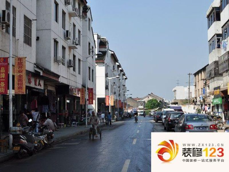 枫津大街商铺外景图苏州枫桥大街 .