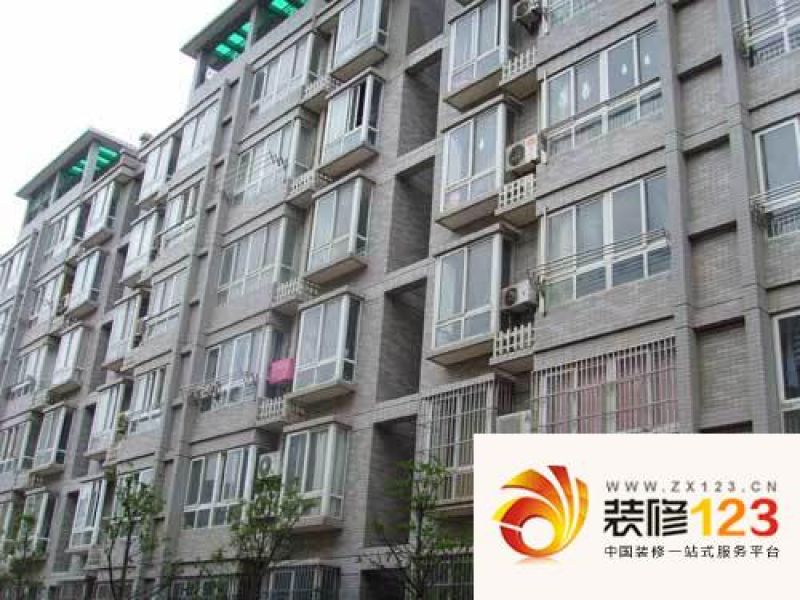 绿园爱舍外景图一期小区实景 .