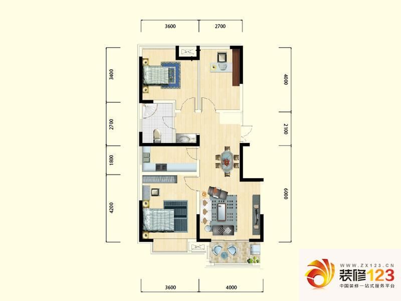 北环阳光B1爵士风情户型图 ...