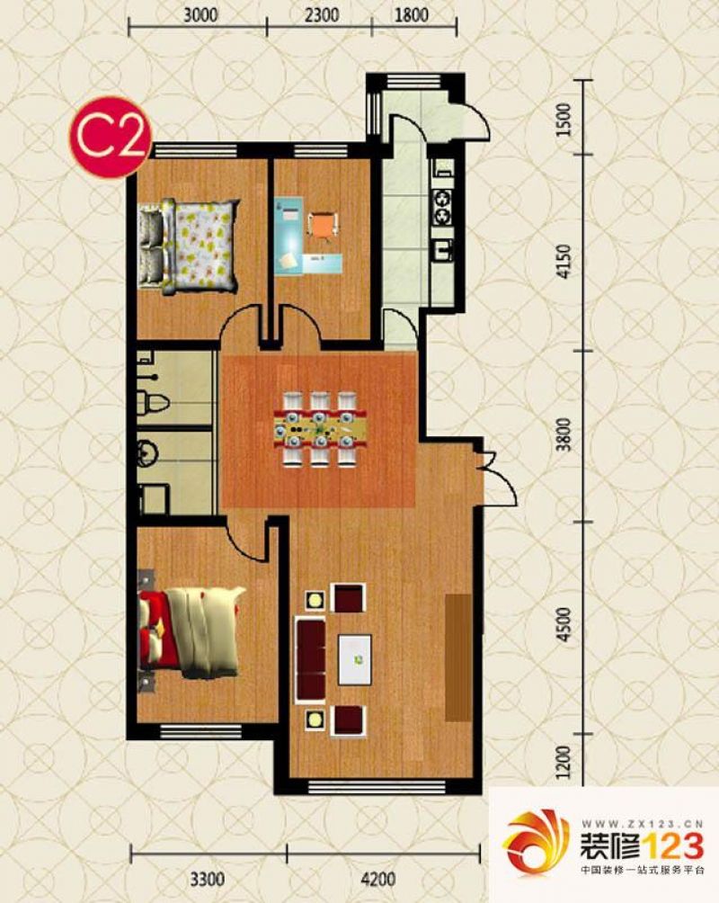 长春金嘉水岸金嘉水岸户型图1号楼a2户型图 1.