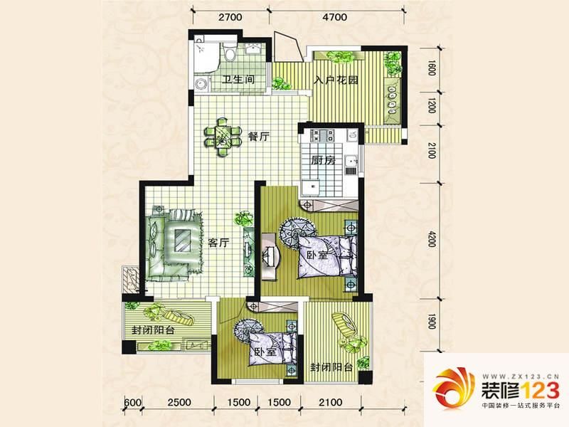 合肥百协大溪地百协大溪地天润轩c3户型户型图.