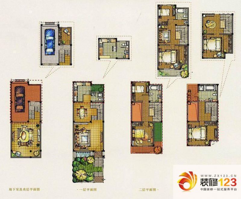 华府庄园白金府邸A2N户型户型图 ...