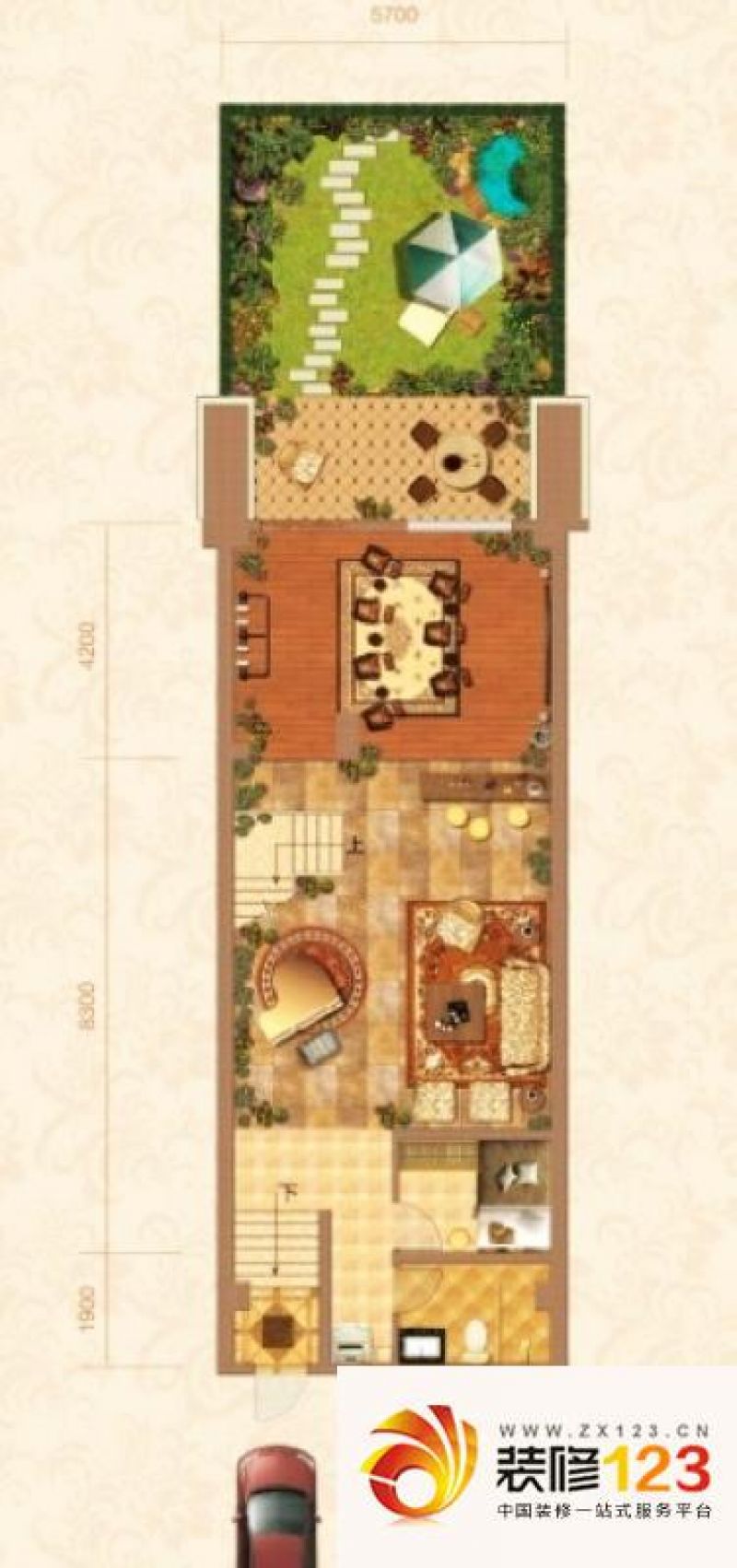 北京城建龙樾湾户型图联排c5户型 .