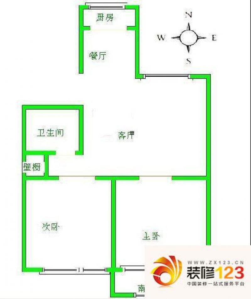 唐山 学院路园丁楼 户型图 .