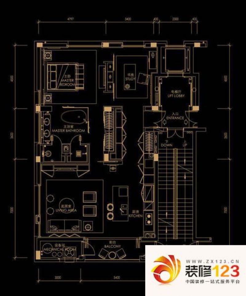 杭州西溪天堂悦居西溪天堂悦居d-1户型户型图 .图片