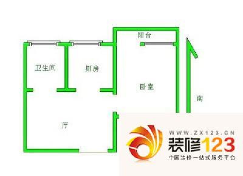 无锡东风家园东风家园 2室 户型图图片大全-我的小区