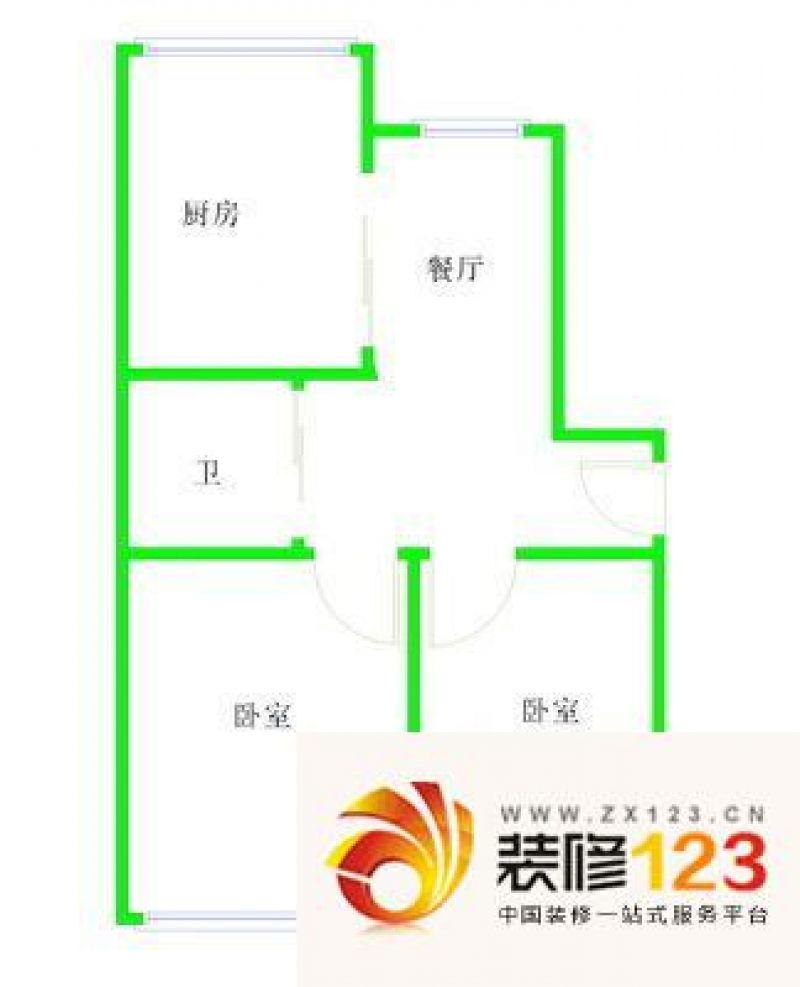 荣城花园户型图5 