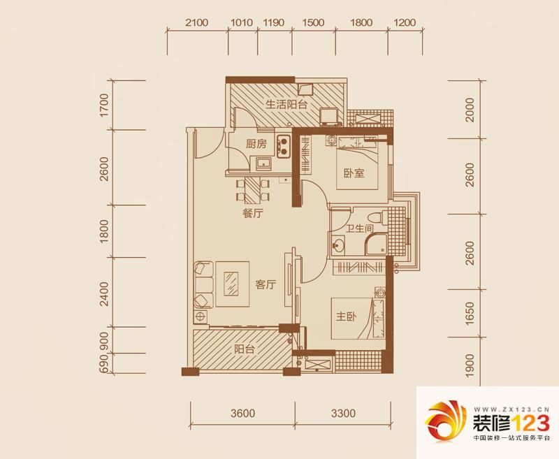 惠州鑫月城20130306鑫月城203栋户型单张正 .图片