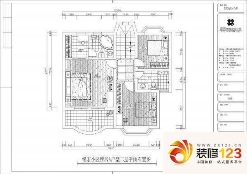 银宏小区别墅户型图6室3厅 户型 .