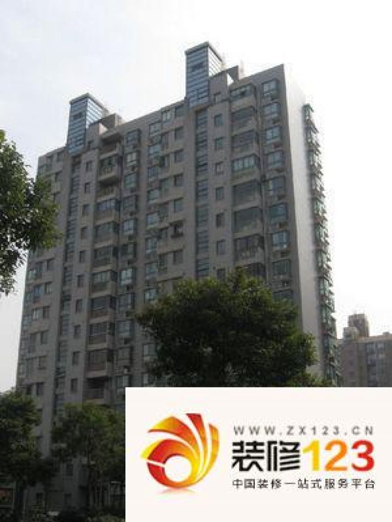 临汾名城二期外景图公园城市 .