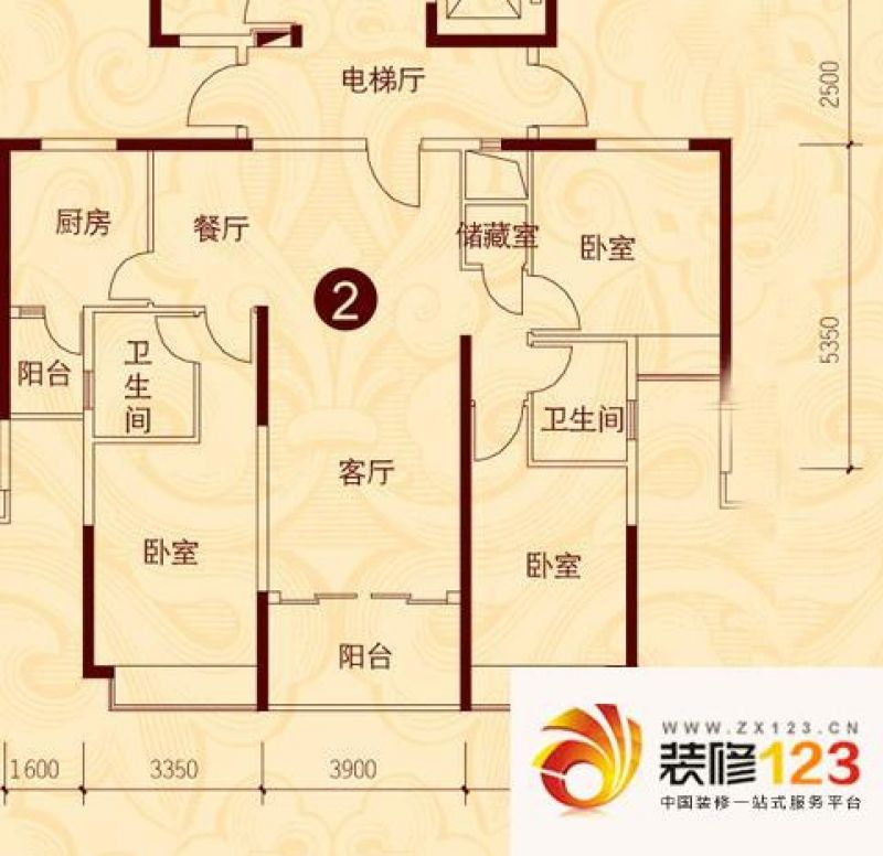 贵阳恒大城户型图11号楼2-32层2 ...