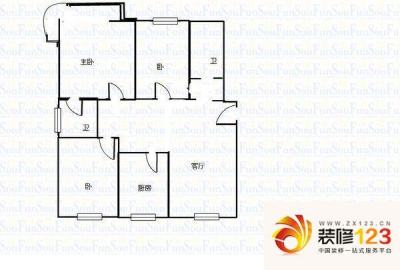 太原滨东花园滨东花园 0室 户型图图片大全-我的小区-太原装信通网