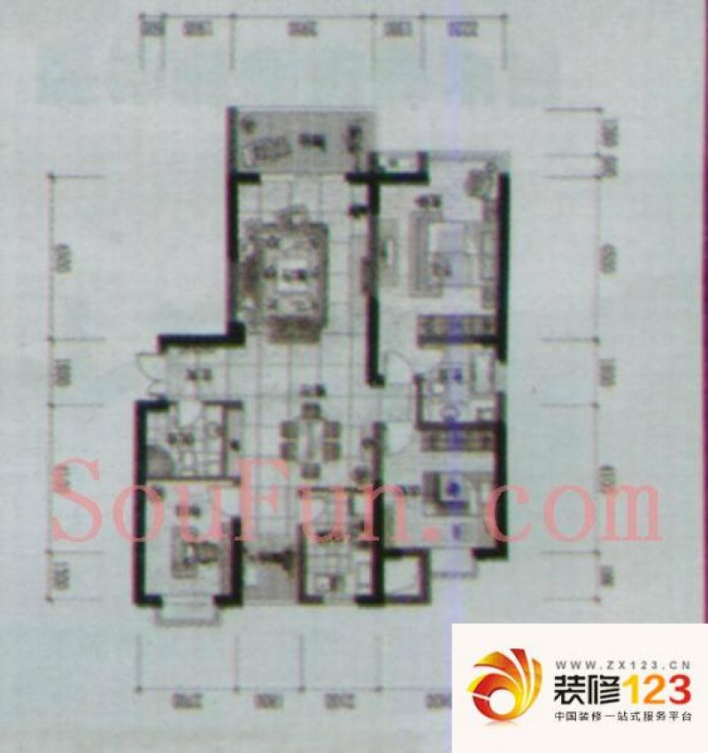 盛德欣苑 户型图