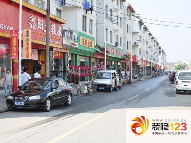枫津大街商铺外景图苏州枫桥大街 .
