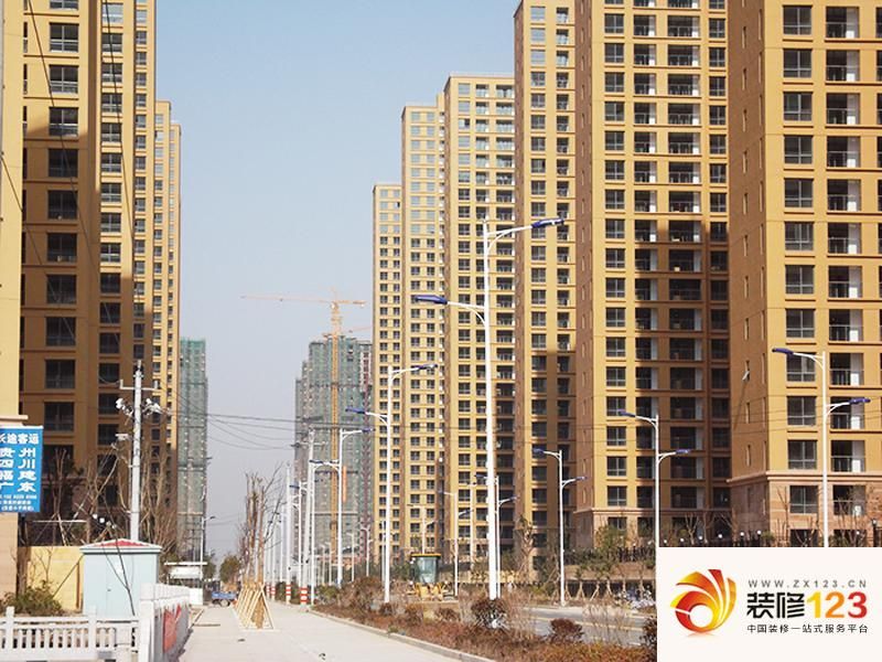 杭州湾世纪城实景图小区实景(2013 .