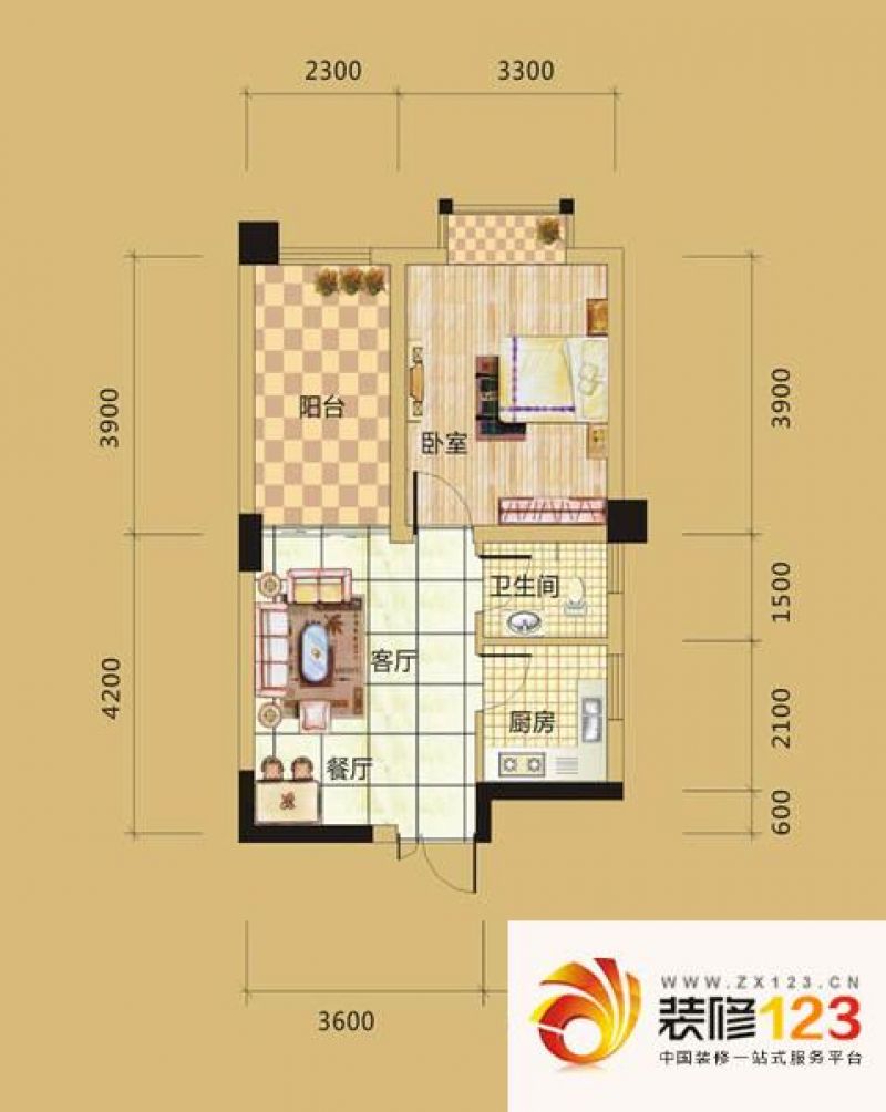 天晟海拔东方c1户型户型图.