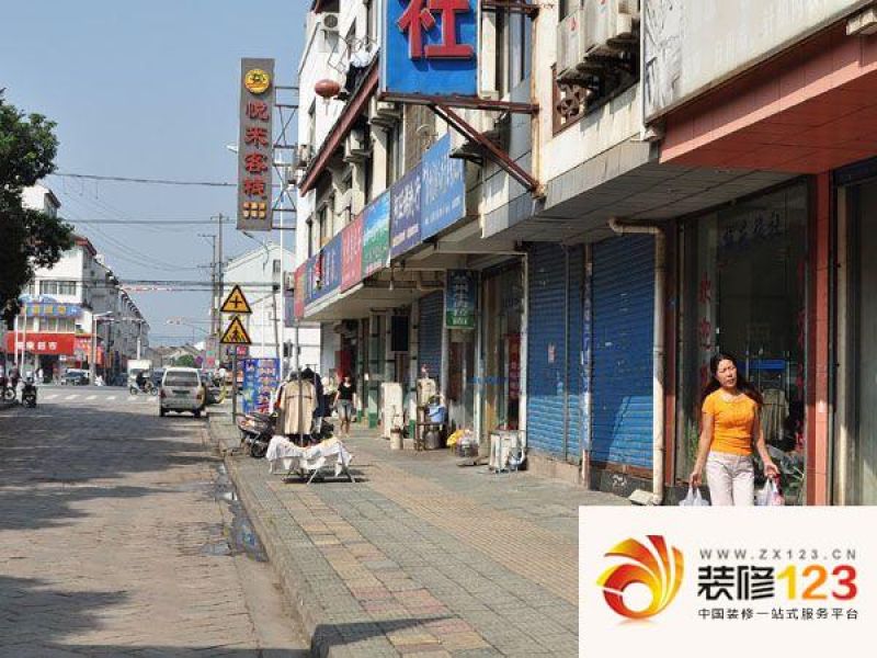 枫津大街商铺外景图苏州枫桥大街 .