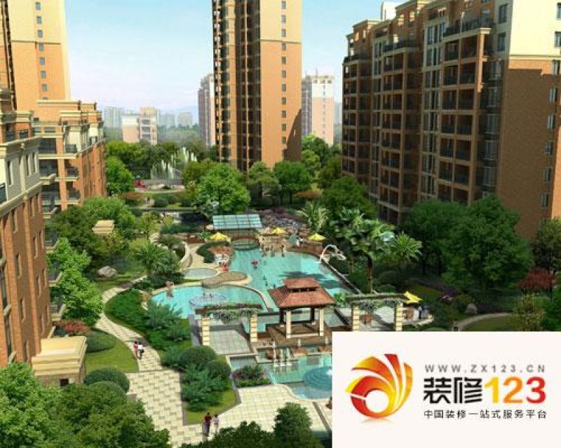 扬州骏和玲珑湾骏和玲珑湾外景图鸟瞰图 .图片大全