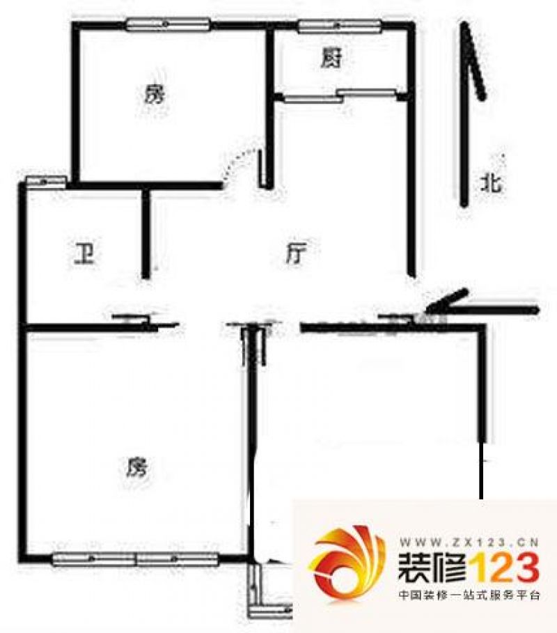 拱苑小区户型图3室 户型图 3室1.