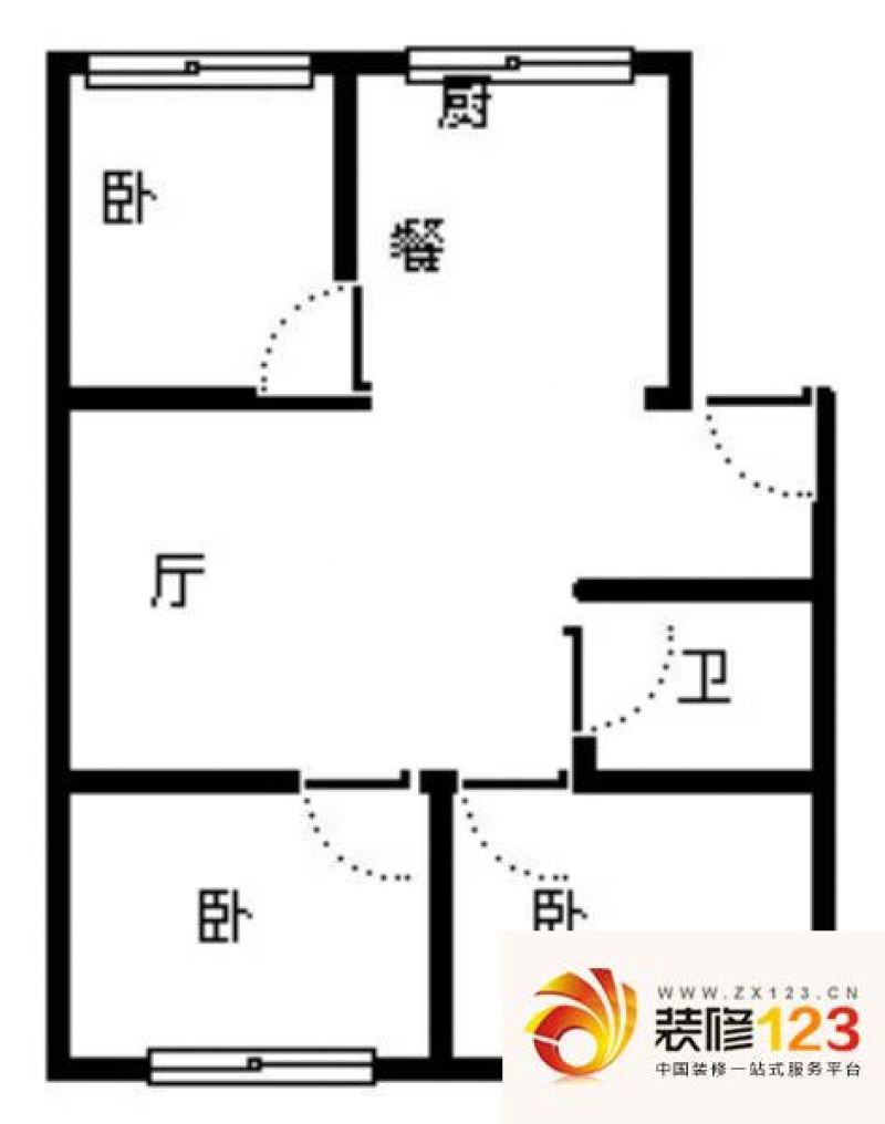荣城花园户型图8 