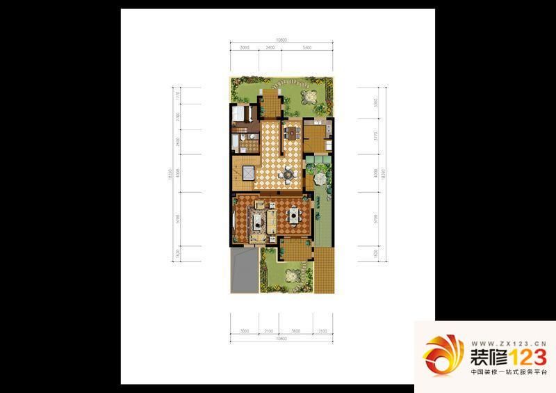 慈溪伊顿庄园伊顿庄园户型图b户型 3室2厅2卫1.