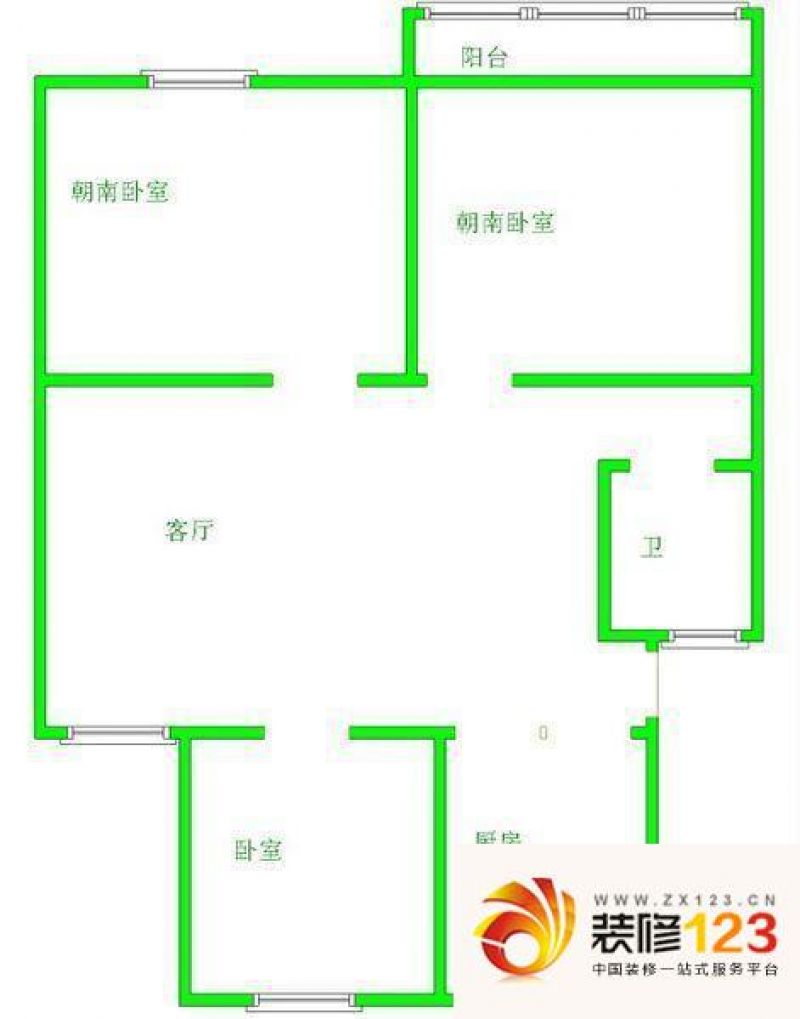 唐山 友谊东楼 户型图