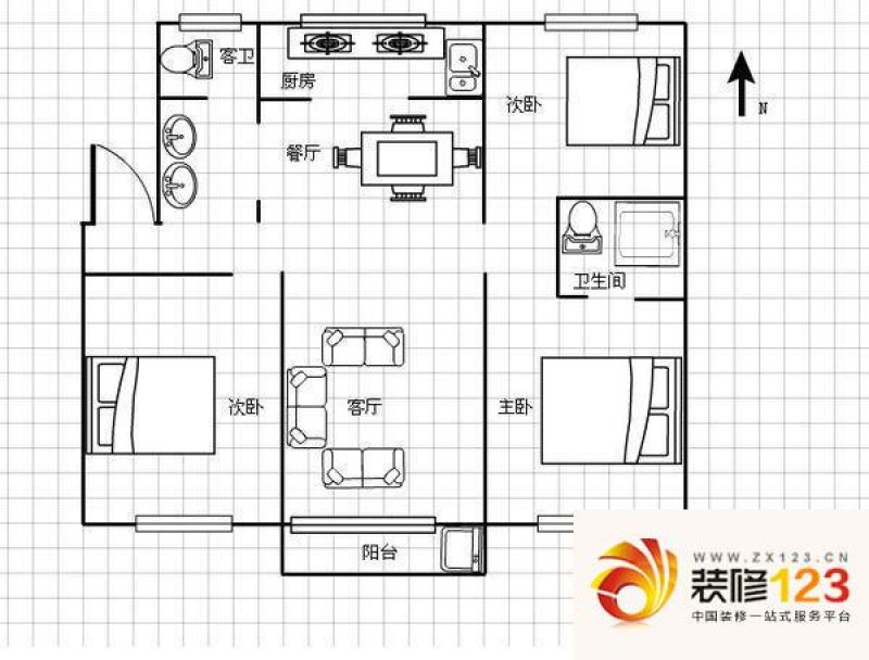 合肥龙兴花园龙兴花园 0室 户型图图片大全-我的小区-合肥装信通网