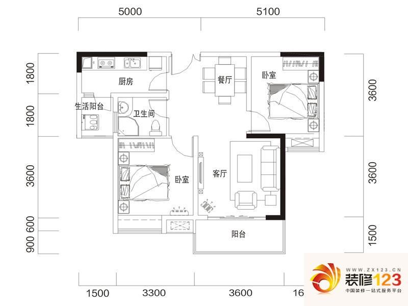 重庆富洲新城d街区富州新城d街区户型图标准层d4户 .