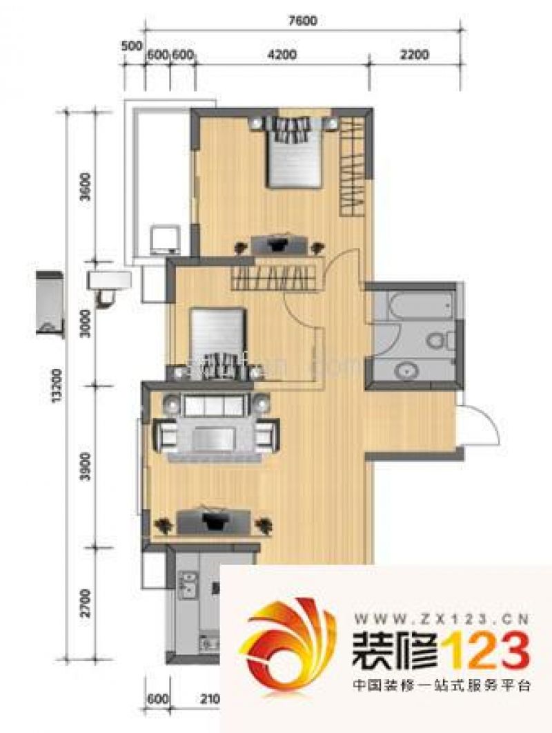 西安白桦林居白桦林居 0室 户型图图片大全-我的小区-西安装信通网