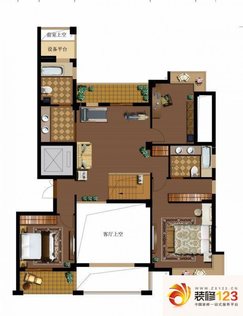 慈溪伊顿庄园伊顿庄园户型图b户型 3室2厅2卫1.