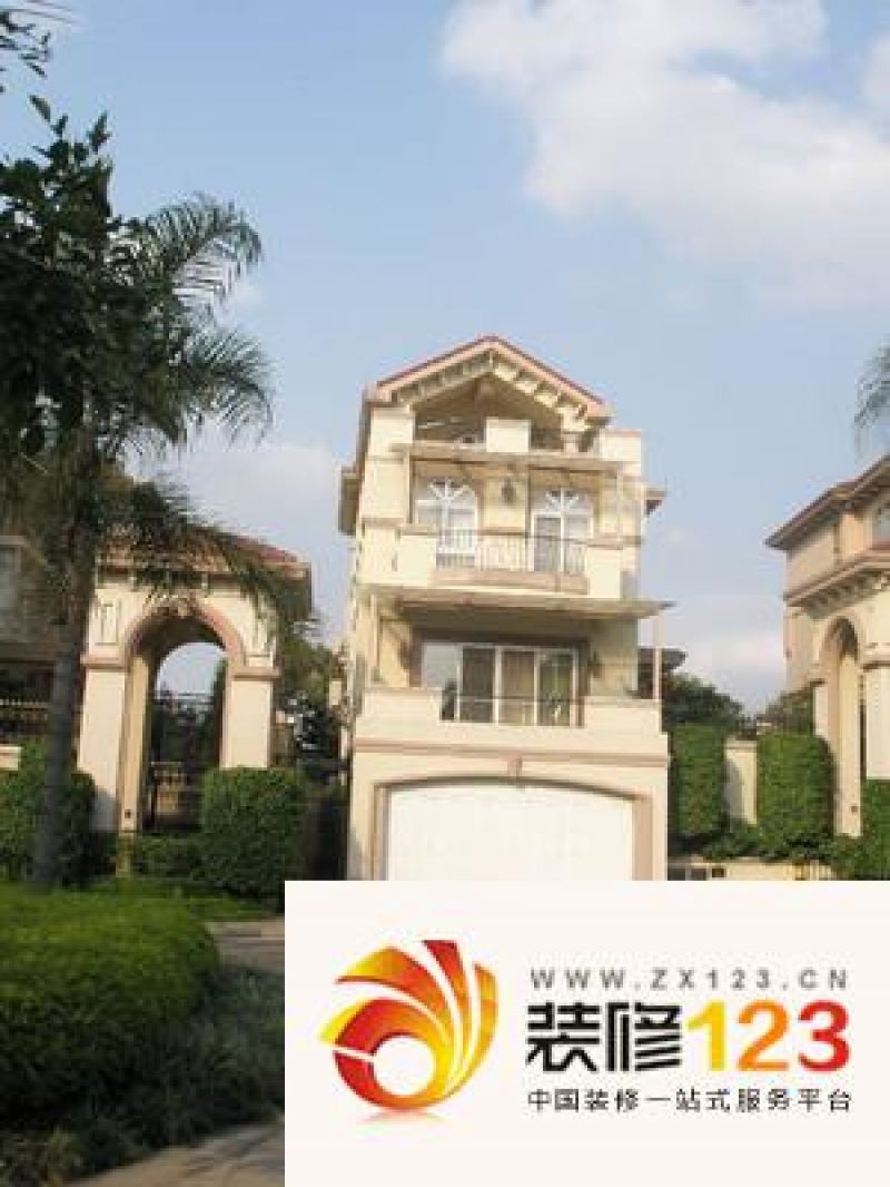 广州雅居乐花园御景峰别墅外景图.