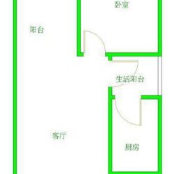 育才都市家园户型图户型图 1室2 ...