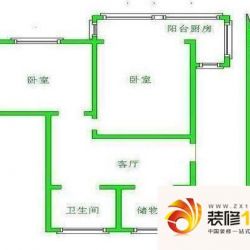 惠峰新村户型图2室 户型图 2室1 ...