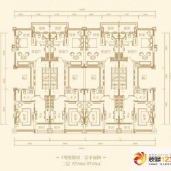 紫来龙庭山f户型图