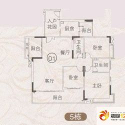 越秀逸泉韵翠户型图